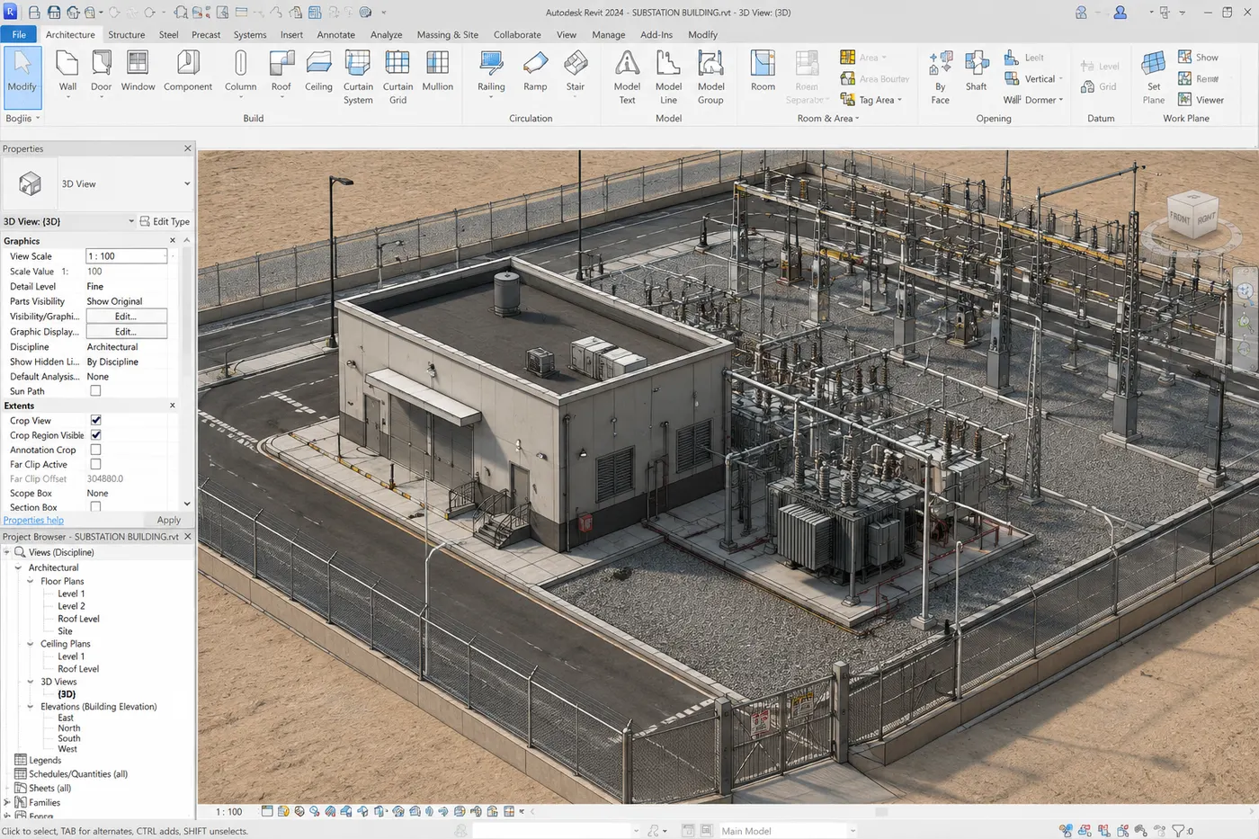BIM model · Architecture 4