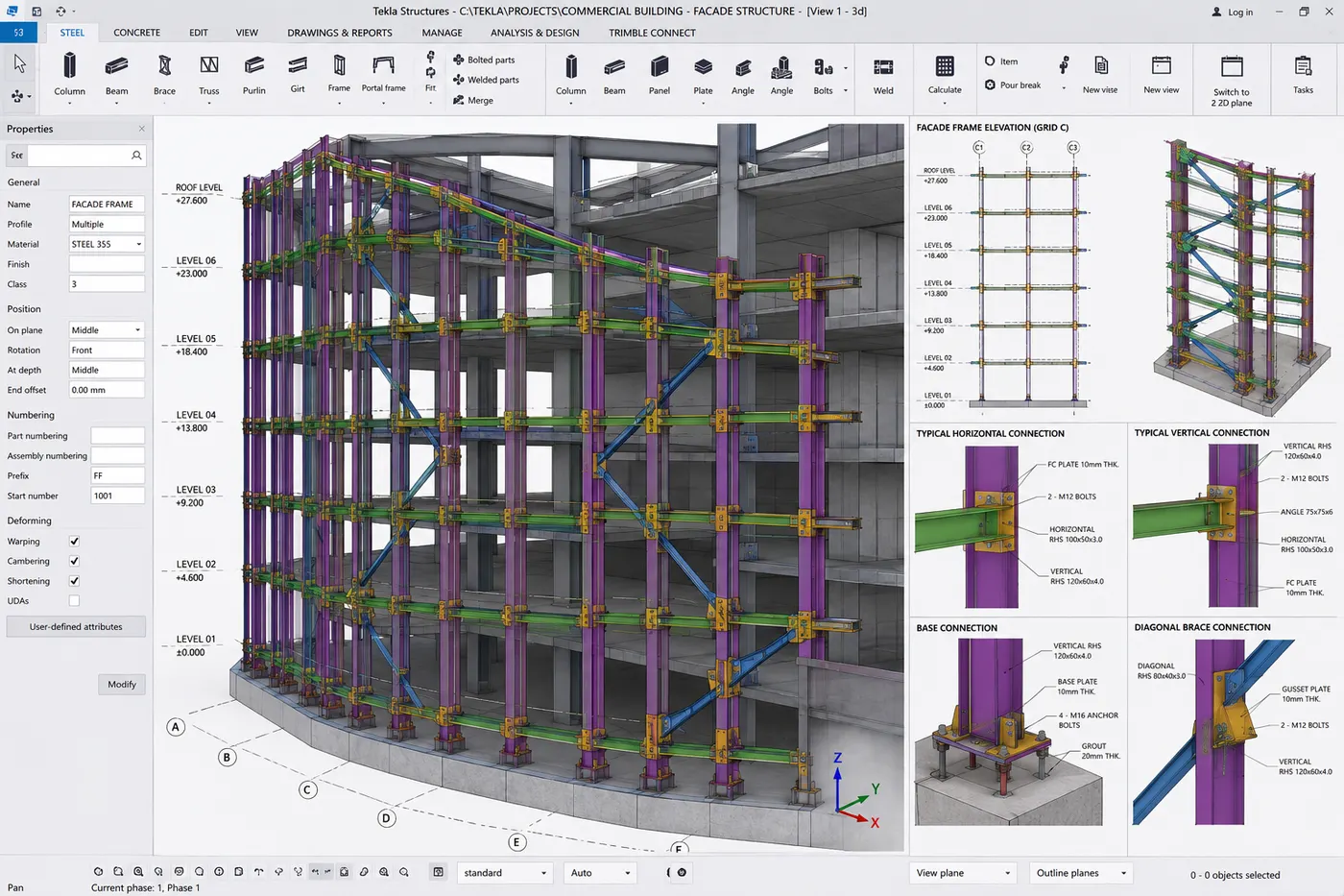 BIM model · Structure 4